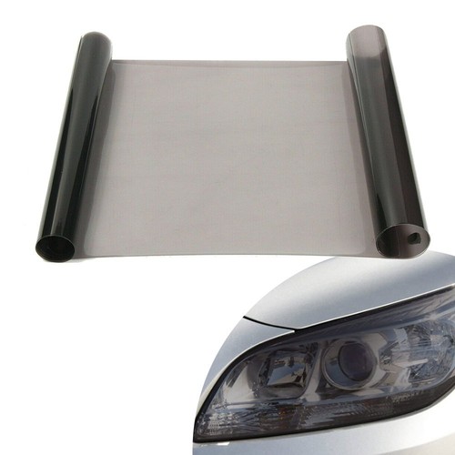 30 x 180cm Light Smoke Black Tint Film Headlights Tail lights Car Vinyl Wrap USA - Picture 2 of 10