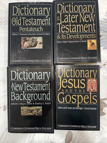 Old Testament & New Testament IVP Bible Dictionary Set- 4 Books