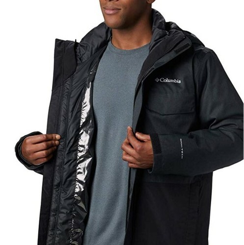 Columbia Cushman Crest Interchange Jacket - Men's Charcoal Heather, S