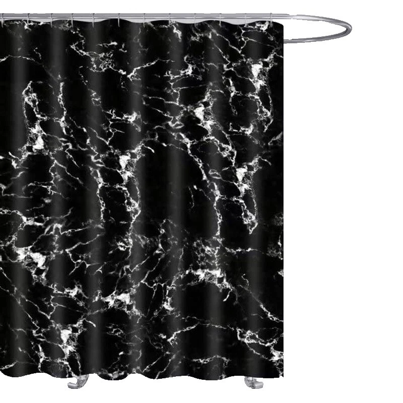 Black Shower Curtains