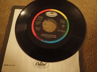 SAWYER BROWN ''GYPSIES ON PARADE/NOT READY TO LET YOU'' VINYL 45 RPM CAPITOL