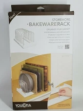 YouCopia Organizer Bakeware Rack NEW NIB Cutting Board Cookie Sheet Holder
