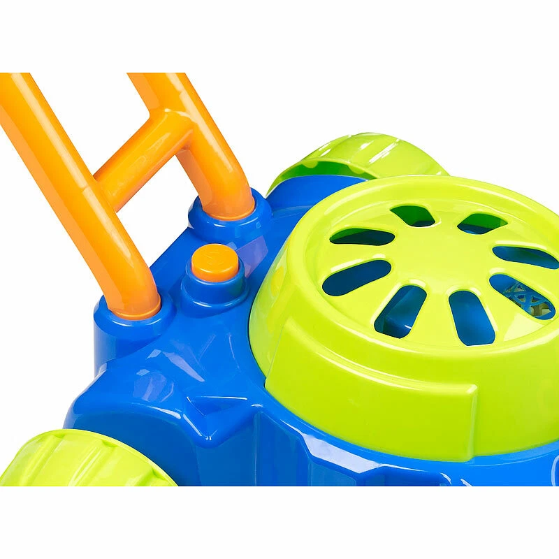 infactory Batteriebetriebene Seifenblasen-Maschine im Rasenmäher-Look - Bild 4 von 4