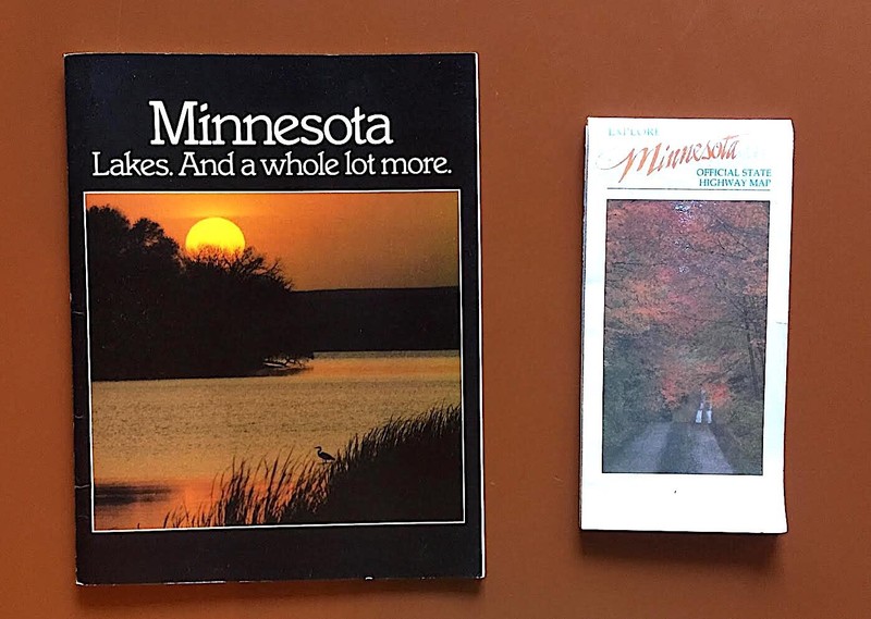 Vintage Official Road Map, Travel Guide for Minnesota / 1970’s-1980’s