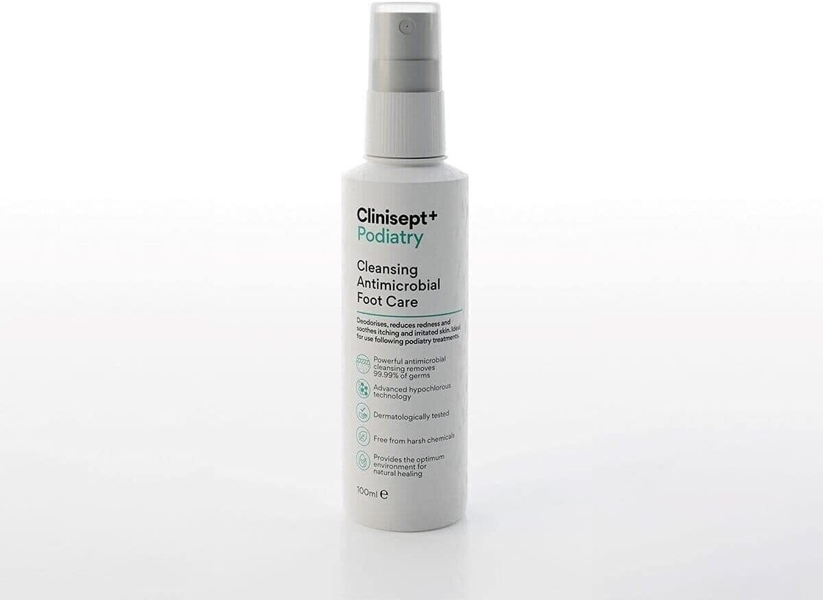 Clinisept Podiatry Cleansing Antimicrobial Foot Care 100ml No Lid eBay