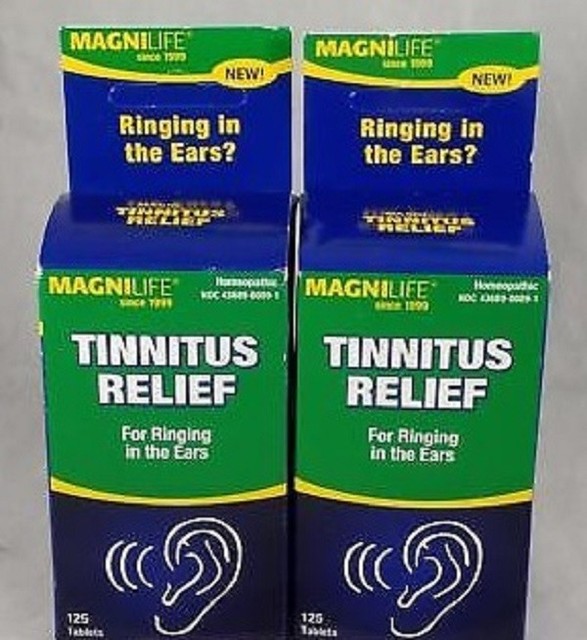 MagniLife Tinnitus Relief - Homeopathic Medication for Ear Ringing