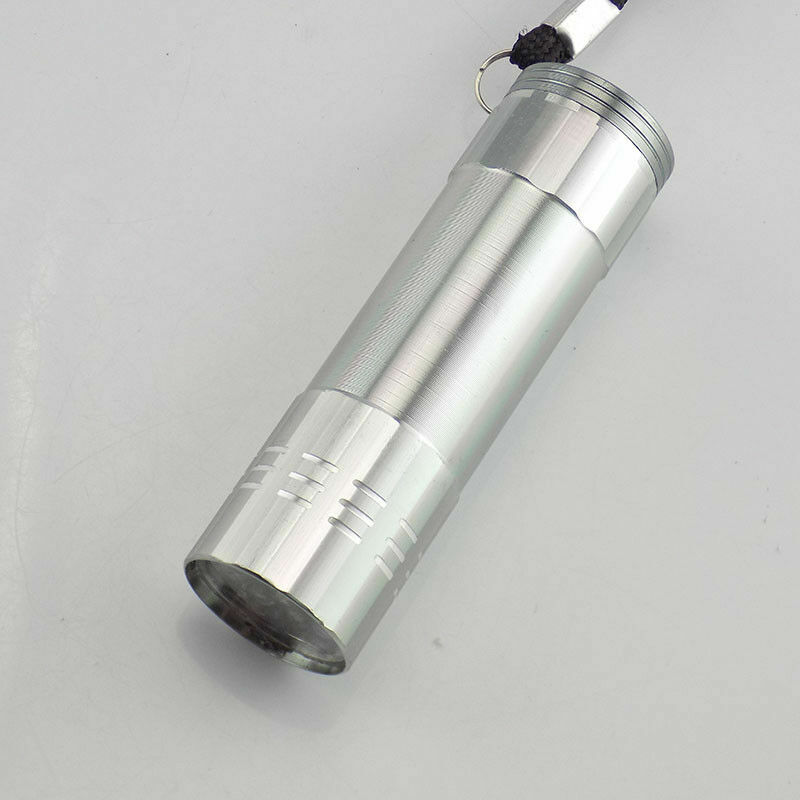 1X mini 9 LED Flashlight Portable Pocket Torch flash Lamps light Keychain - Picture 6 of 13