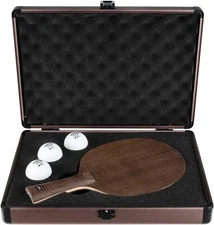STIGA Table Tennis Racket Case Aluminum Racket Case Home Brown From JAPAN