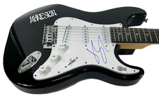 Damiano David MANESKIN Signed Autograph Electric Guitar Singer Beckett COA Damiano David MANESKIN Signed Autograph Electric Guitar Singer Beckett COA