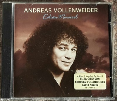 ANDREAS VOLLENWEIDER - CD - EOLIAN MINSTREL / ELIZA GILKYSON / CARLY SIMON / 