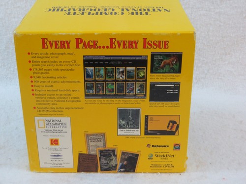 THE COMPLETE NATIONAL GEOGRAPHIC 30 CD-Rom Set 1888-1990s - Picture 3 of 9