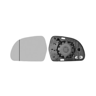 Van WEZEL Spiegelglas Außenspiegel 0327837