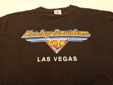 Harley Davidson Cafe Las Vegas T Shirt XL