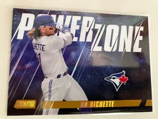 2022 Bo Bichette Topps Stadium Club Power Zone GOLD 1/1-BONUS* Prizm #/60 & More