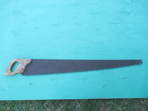 VINTAGE One Man Crosscut Saw In Great 