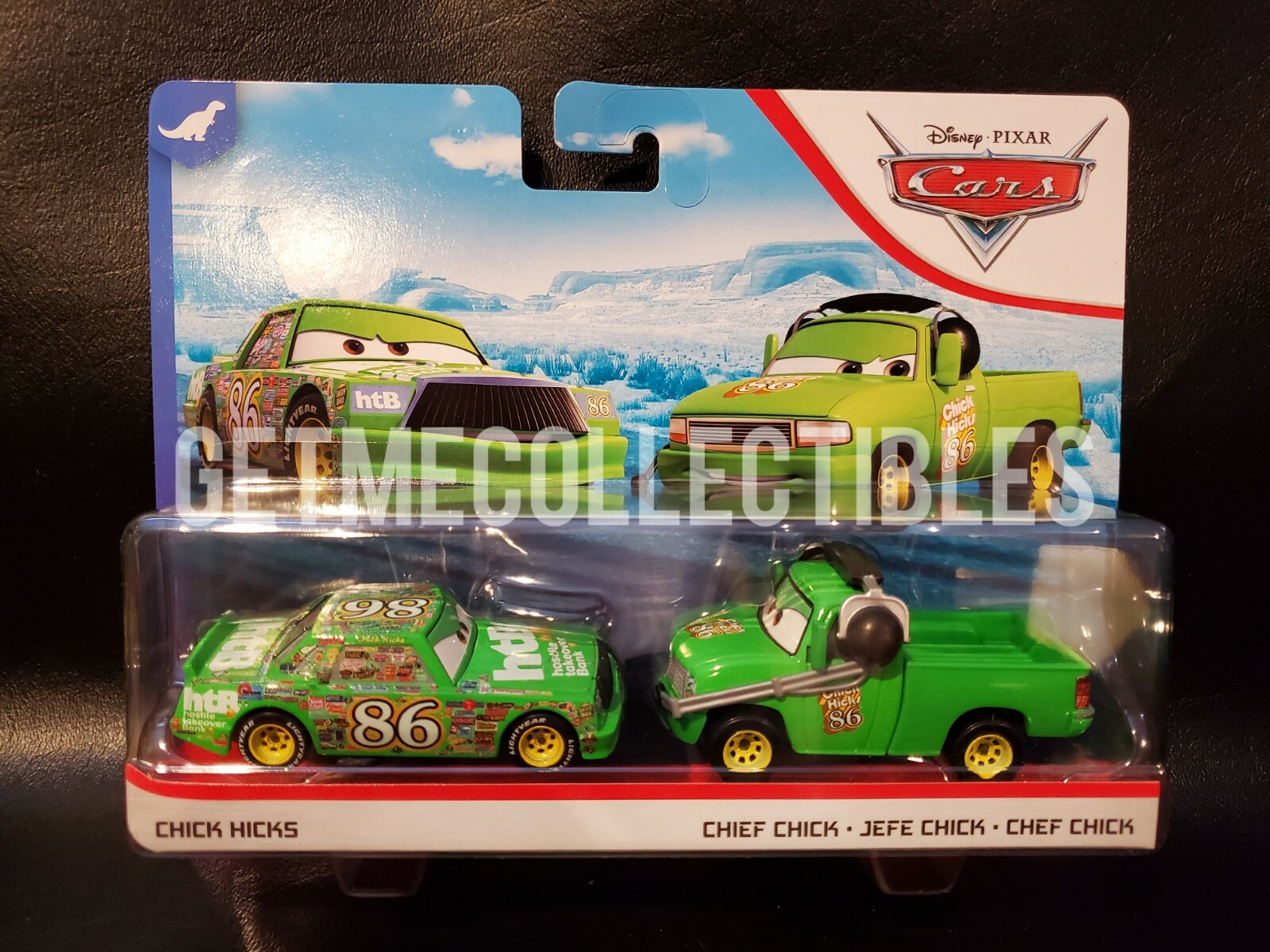 green dinoco chick hicks