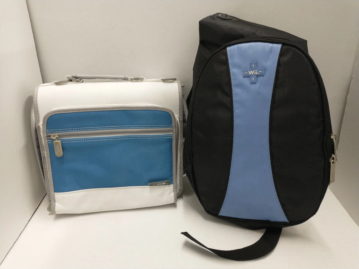 Wii CrossBody Backpack Traveling Padded Case Storage Bags For Console and Games