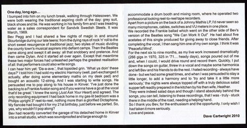 "Middle Of The Road" - Dave Cartwright and Friends – 1971 – CD Version - Picture 4 of 5