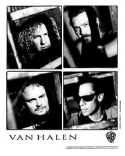 Van Halen - Promo Photo 1995 - Balance - Sammy Hagar - Eddie - Alex Van Halen