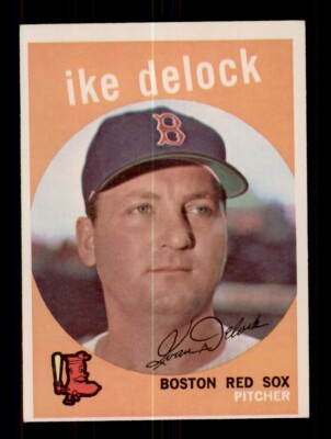 1959 TOPPS #437 IKE DELOCK BOSTON RED SOX