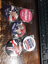 5 Pcs 2-1/4" Trump 2020 Pins