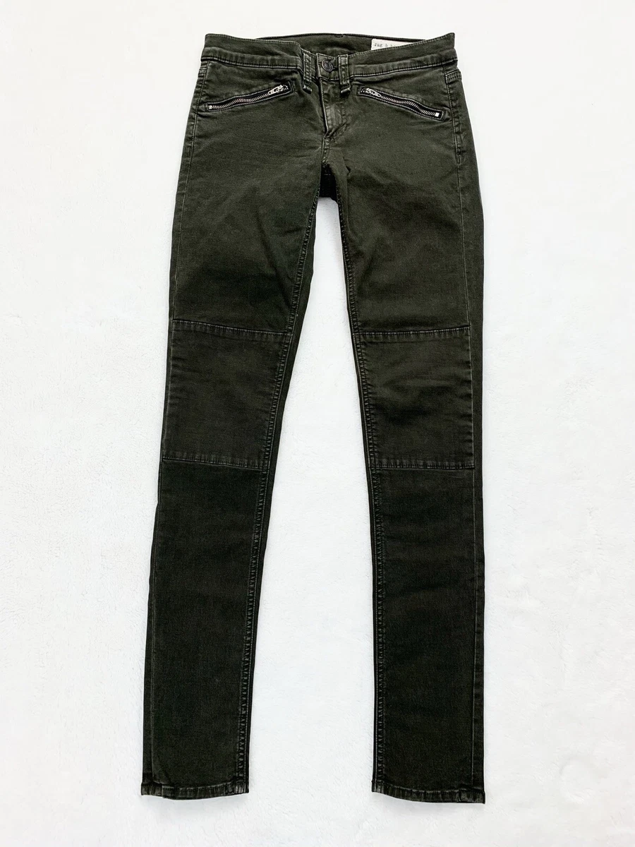 Rag and deals bone waxed jeans