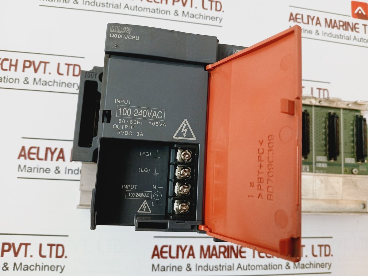 MITSUBISHI ELECTRIC Q00UJCPU MELSEC-Q CPU Unit 100-240VAC 5VDC 3A