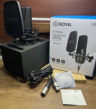 BOYA BY-M1000 M800 Condenser Microphone Kit Mic for Studio Broadcast Live Vlog