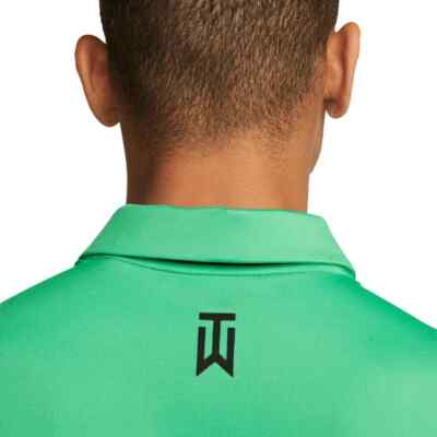 Nike Tiger Woods Golf Polo Shirt Green Mens XL