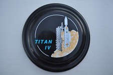 Vintage Frisbee Titan IV Black Plastic Unbranded