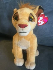 TY BEANIE BABIES COLLECTION SPARKLE SIMBA FROM LION KING - BRAND NEW WITH TAGS
