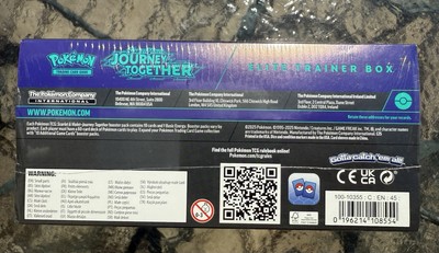 Pokemon Journey Together ETB Elite Trainer Box (Normal) | eBay
