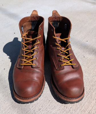 Origin USA Coronado Boot Whiskey Big Lug SIZE 10.5 EE