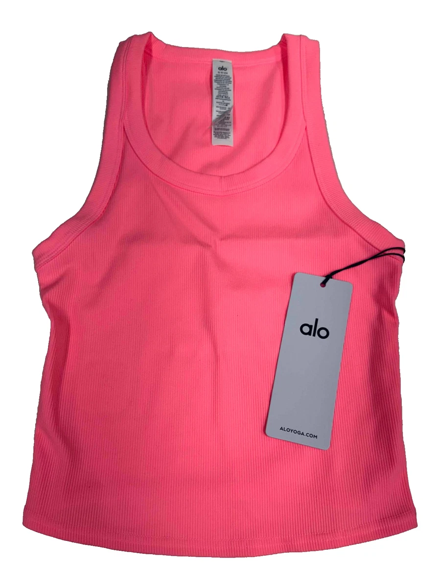 alo ピンク タンクトップ　XS アロ　スウェット　lululemon Pink ALO Yoga Activewear Tops for Women for sale | eBay