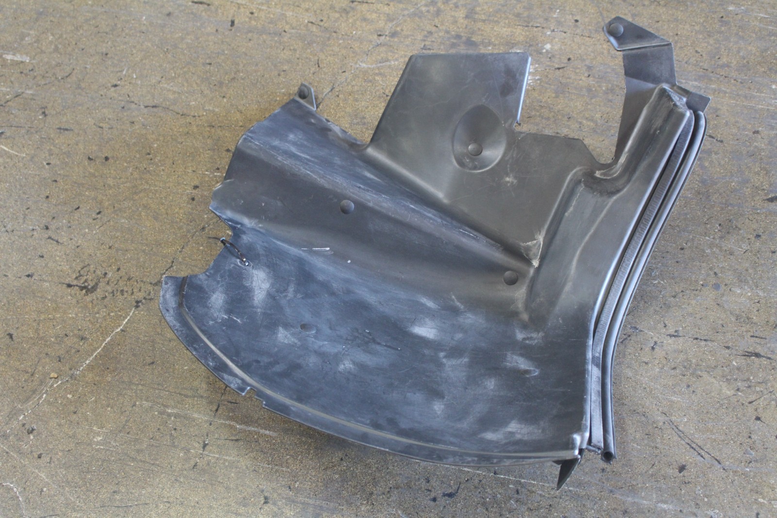 2006 Ford GT, RH, Rear Front Section Fender Liner, Used, P/N 4GTV-6327828-AE