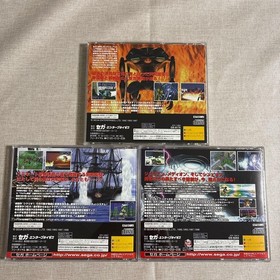 [Good Condition] Sega Saturn Shining Force III 3-piece set