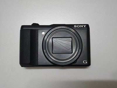 Sony Cyber-shot DSC-HX50 20.4MP 30x Optical Zoom Digital Camera Black Tested