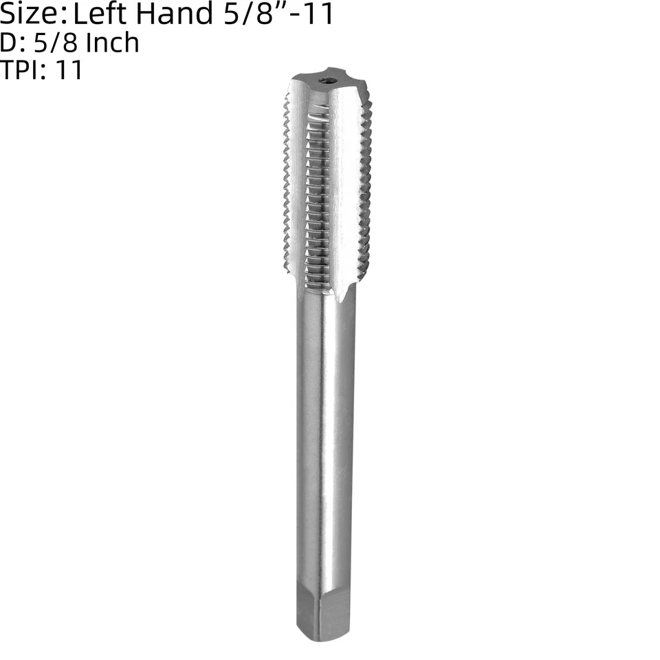 Burkit 5 | 8 in-11 UNC Left Hand Tap and Die Set | High-Speed Steel, Alloy To... - Image 2 of 4