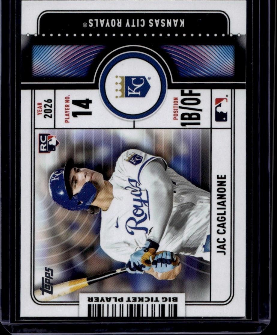 2026 Topps #BTP-22 Jac Caglianone Big Ticket Players