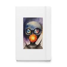 Hardcover bound notebook