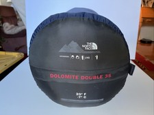 North Face Dolomite Double 3S Long Heatseaker 20 Degree Sleeping Bag 83" x 60"