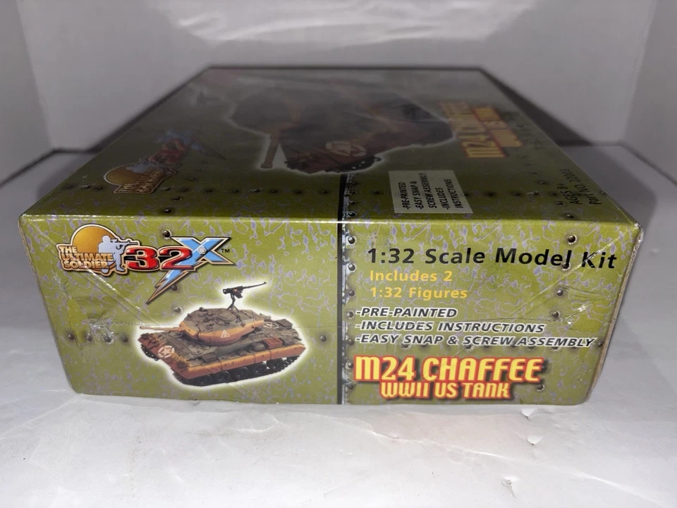 2005 21st Century Toys The Ultimate Soldier 1:32 M24 Chaffee WWII U.S. Tank "NOS - Image 3 of 4