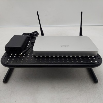 Cisco Meraki MX64W-HW Firewall Security Appliance/ Unclaimed w/ Adapter