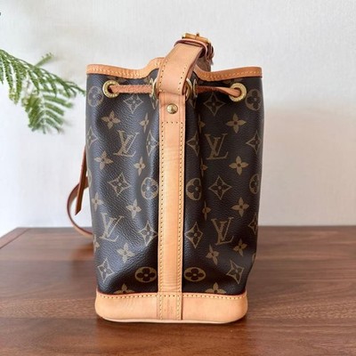 Authentic Louis Vuitton Noe BB Monogram Bucket Crossbody Bag | eBay
