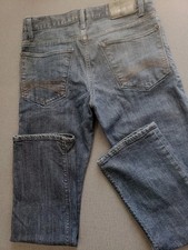 Express Jeans Mens 30x32 Fit 31x29 Kingston Classic Straight Leg Dark Blue