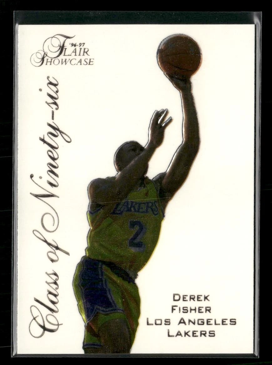 1996-97 Flair Showcase - Derek Fisher #7 for sale | eBay