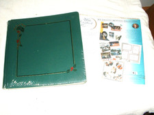 Creative Memories 12x12 Green Christmas Holly Ribbon Album 30 White Pages NEW