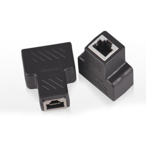 2 Port RJ45 Splitter Adapter LAN Network Ethernet CableS Plug G3I5 BEST Hot K0F0 - Afbeelding 8 van 12