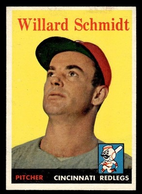1958 Topps Baseball #214 Willard Schmidt NM *h2