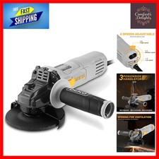 Professional 800W Angle Grinder: Dust-proof & Adjustable Speed for Versatility